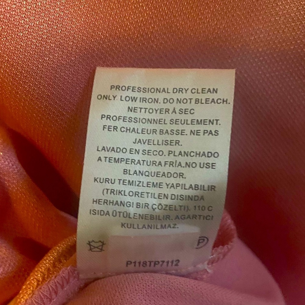 Tibi Blush Pink Satin Blouse - Picture 9 of 10